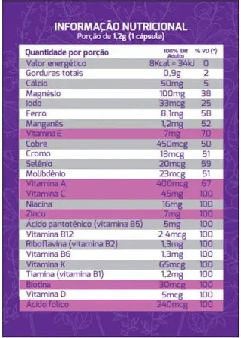 Suplemento Alimentar Suplevit Mulher 60 Cápsulas - EMS