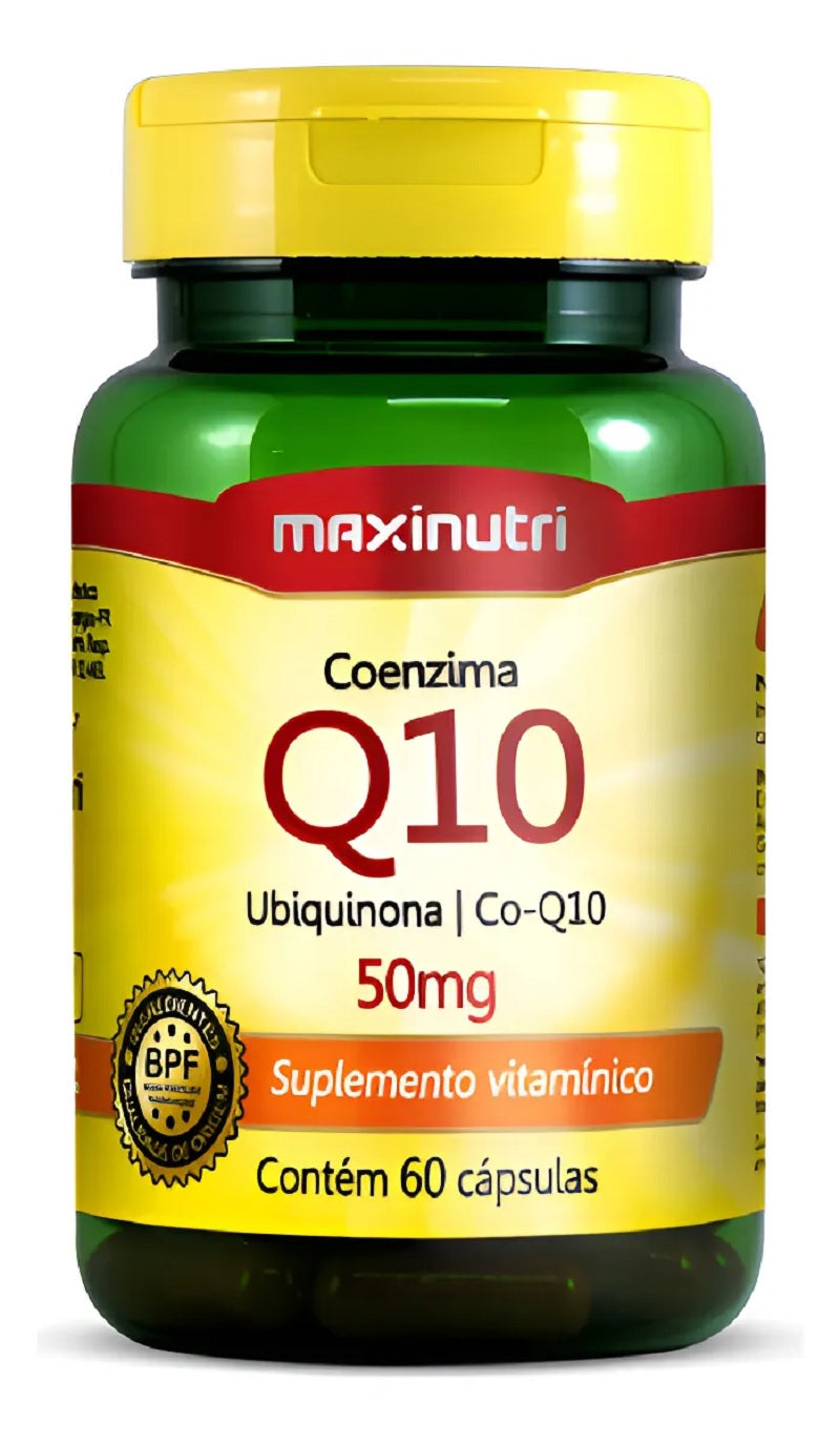 Coenzima Q10 50mg C/60 Cápsulas Maxinutri
